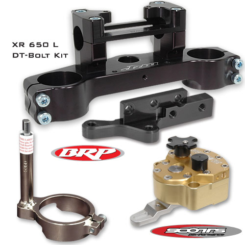 Triple Clamp kit with Stabilizer