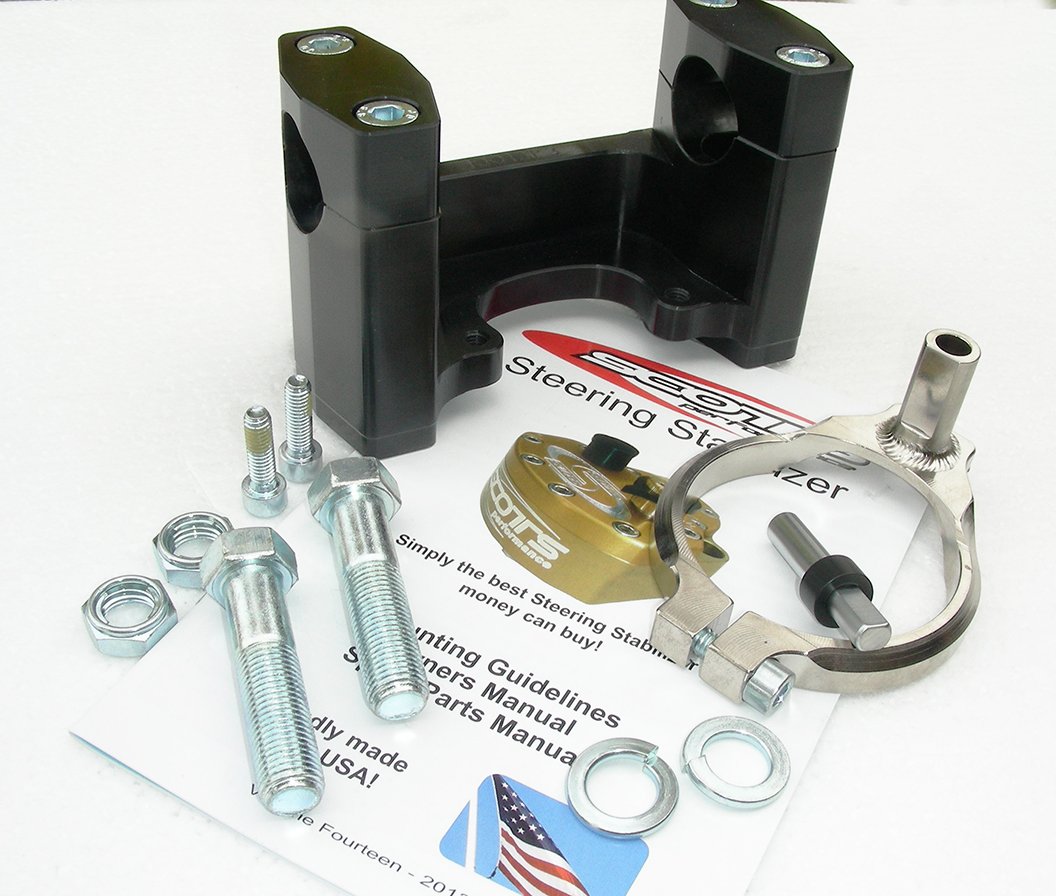 SUB Mount / Mount Kit Only / when using stock triple clamps