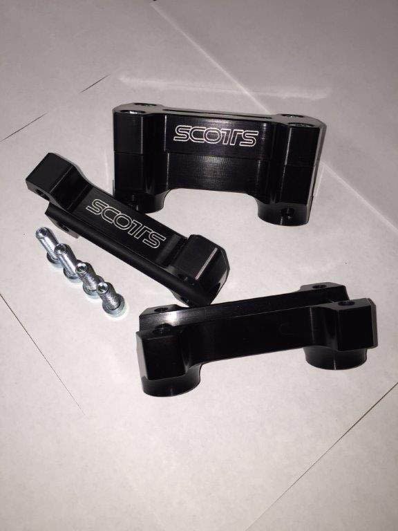 KTM / HUSKY HD Lower Bar Cradle W/ SX Bar Clamp