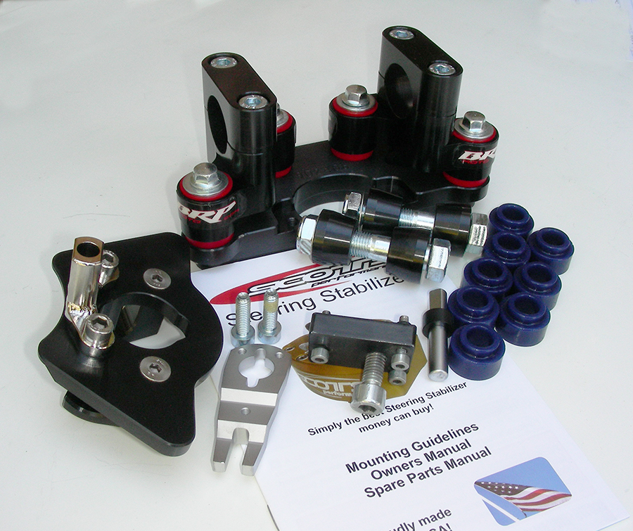 SUB Mount / Mount Kit Only / rubber type / using stock triple clamps