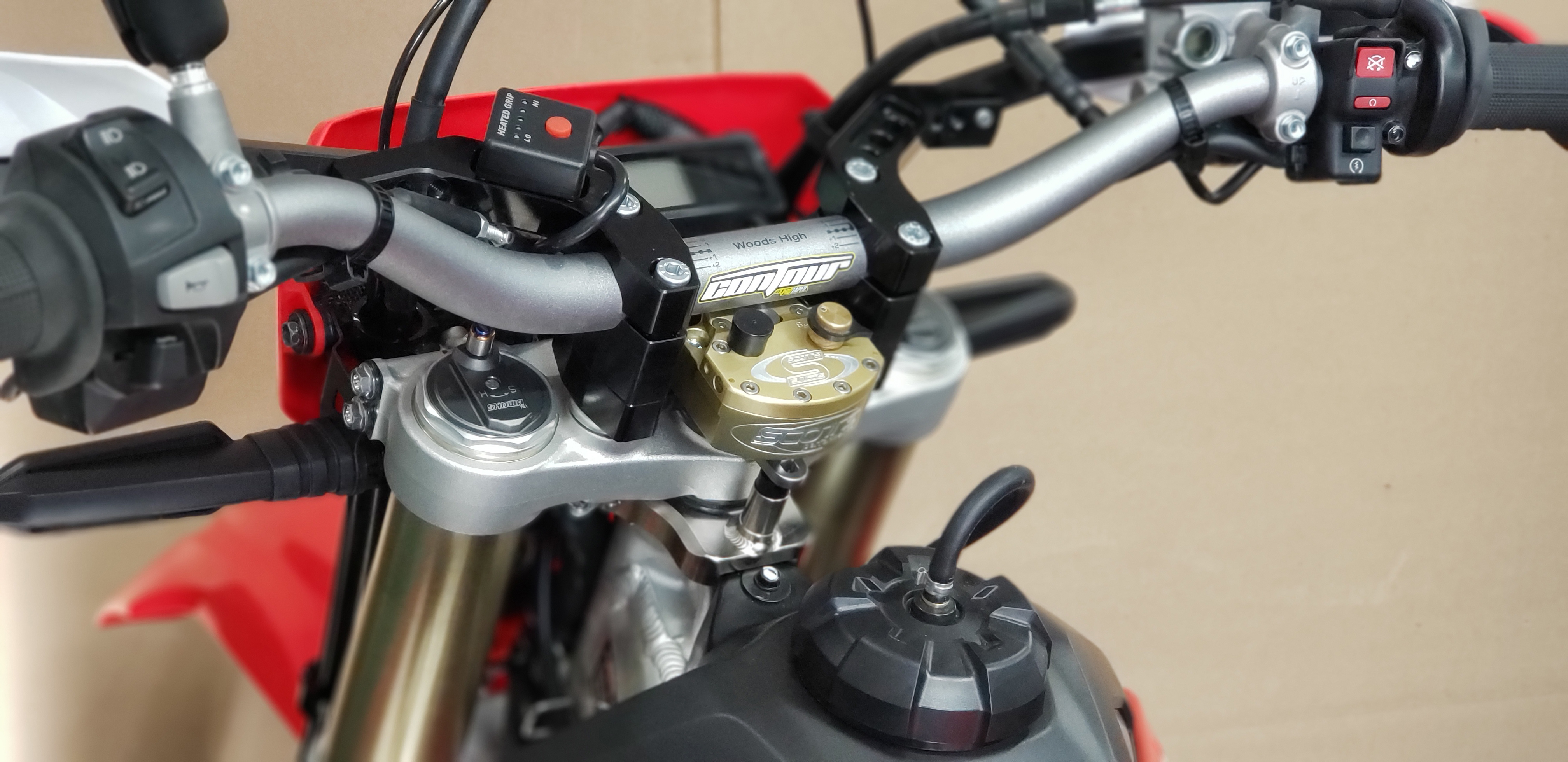 SUB Mount / Complete Stabilizer Kit / when using stock triple clamps