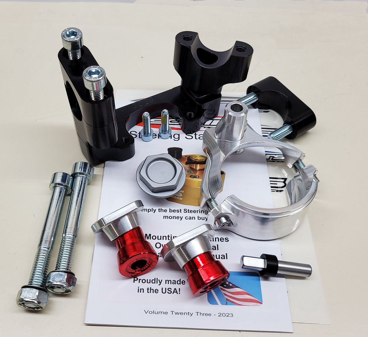SUB Mount / Mount Kit Only Solid / when using stock triple clamps
