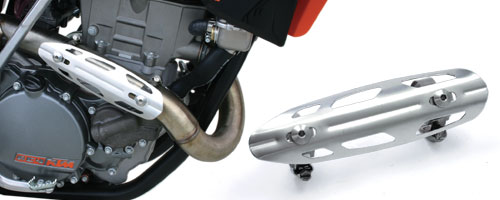 DRC Heat Shield for header